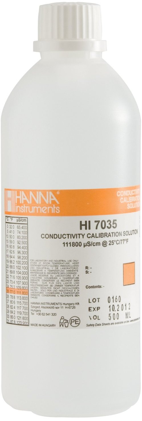 Вода мксм см. Раствор калибровочный Hanna instruments hi7033l. Hanna instruments Hi 7030 l. Hi7033l раствор для калибровки 84 МКСМ/см, 500 мл n/v таблица соответствия. Раствор Hi 7032 l.