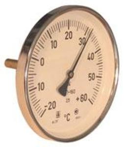 Фото ТБП термометр биметаллический торцевой стрелочный