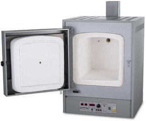 Фото ЭКПС-50 печь камерная муфельная (одноступенчатый регулятор, автономная вытяжка, 1100 С)