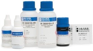 Фото HI 38001 титровальный набор тестов на сульфат (низкие и высокие концентрации; 100:1000 мг/л; 1000:10000 мг/л, 200 тестов)