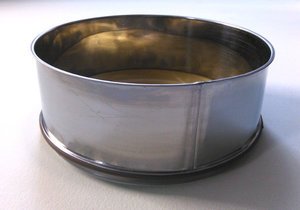 Фото Сито металлотканое нержавейка, диаметр обечайки 100 мм, высота обечайки 80 мм, ячейка 0,25 мм
