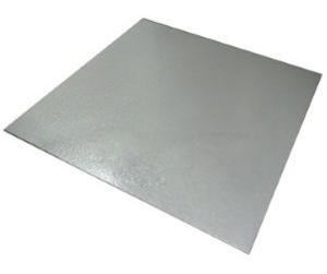 Фото МЛКА металлический лист размером 700х700 мм под конус Абрамса (нержавеющая сталь)