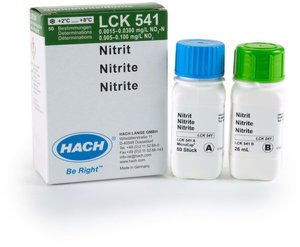 Фото HACH LCK541 тест-набор на нитрит (0.0015–0.03 мг/л, 50 тестов)