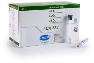 Фото HACH LCK554 тест-набор на БПК5 (0,5–12,0 мг/л, 20 тестов)