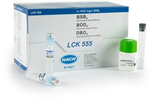 Фото HACH LCK555 тест-набор на БПК5 (4–1650 мг/л, 39 тестов)