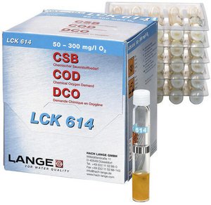 Фото HACH LCK614 тест-набор на ХПК (50–300 мг/л, 25 тестов)