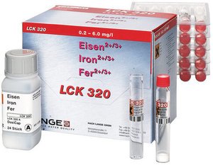 Фото HACH LCK320 Кюветный тест для железа (II/III) (24 теста)