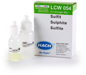 Фото HACH LCW054 Тест-набор на сульфит (100 тестов)