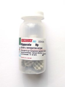 Фото HiMedia DD035-1VL Диски для определения гидролиза гиппурата (1фл.х25 дисков)