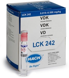 Фото HACH LCK242 Кюветный тест на вицинальные дикетоны (0,015–0,5мг/кг, 25 шт.)