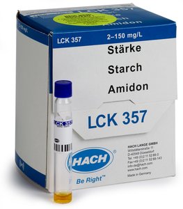 Фото HACH LCK357 Кюветный тест на крахмал (2-150 мг/л, 25 тестов)
