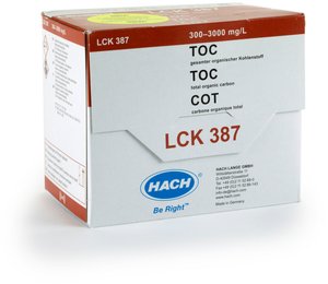 Фото HACH LCK387 Кюветный тест на ООУ (300–3000мг/л, 25 шт.)