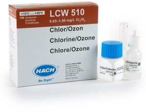 Фото HACH LCW510 Набор тестов на хлор и озон (0,03–0,4/0,05–1,5мг/л, 100 шт.)