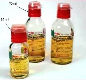 Фото HiMedia LQ010-10BT Система однофазная для гемокультур, сахарный бульон с 0,05% СПС (для детей) (10 фл.)