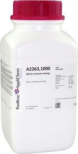 Фото Applichem A2263,1000 Натрия додецилсульфат (SDS), для молекулярной биологии (1 кг)