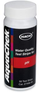 Фото HACH 2745650 Тест-полоски на pH (50 тестов)