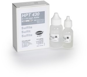 Фото HACH HPT430 Набор реагентов на сульфит (100 тестов)
