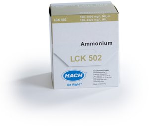 Фото HACH LCK502 Кюветный тест для определения аммония (25 тестов)