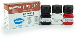 Фото HACH HPT310 Набор жидких реагентов для хлора (100 тестов)