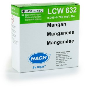 Фото HACH LCW632 Комплект реагентов для определения марганца (50 тестов)