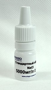 Фото Atago СО "NaCl" 5000 mg/l Стандартный образец