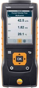 Фото Testo 440 (0560 4401) Прибор для измерения скорости и оценки качества воздуха