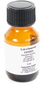 Фото Lovibond 2420802 Стандартный раствор на аммоний (26 мг/л NH4 = 20 мг/л N, 5 мл)