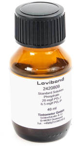 Фото Lovibond 2420809 Стандартный раствор на фосфат (20 мг/л PO4 = 6,5 мг/л P, 40 мл)
