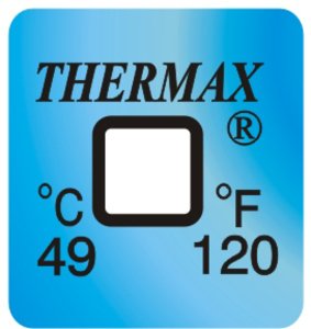 Фото THRMX1L49 термоиндикаторная наклейка Thermax Single (49 C)