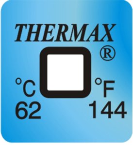 Фото THRMX1L62 термоиндикаторная наклейка Thermax Single (62 C)