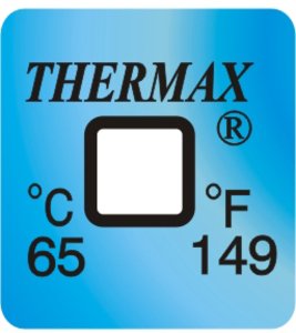 Фото THRMX1L65 термоиндикаторная наклейка Thermax Single (65 C)