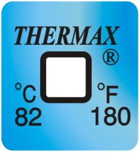 Фото THRMX1L82 термоиндикаторная наклейка Thermax Single (82 C)