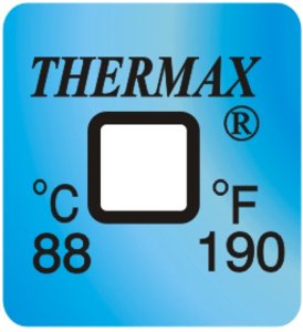 Фото THRMX1L88 термоиндикаторная наклейка Thermax Single (88 C)