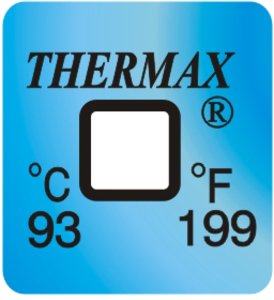 Фото THRMX1L93 термоиндикаторная наклейка Thermax Single (93 C)