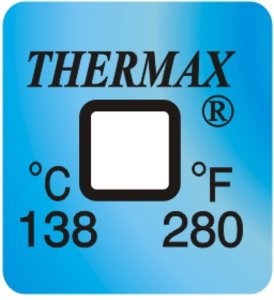 Фото THRMX1L138 термоиндикаторная наклейка Thermax Single (138 C)