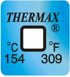 Фото THRMX1L154 термоиндикаторная наклейка Thermax Single (154 C)