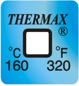 Фото THRMX1L160 термоиндикаторная наклейка Thermax Single (160 C)