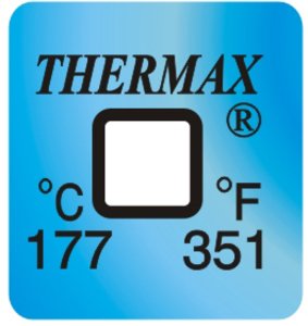 Фото THRMX1L177 термоиндикаторная наклейка Thermax Single (177 С)