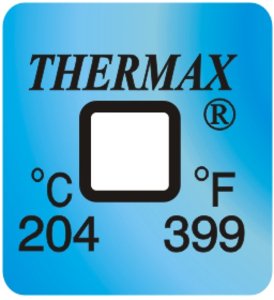 Фото THRMX1L204 термоиндикаторная наклейка Thermax Single (204 С)