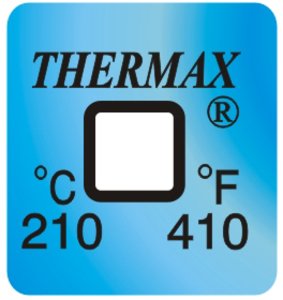 Фото THRMX1L210 термоиндикаторная наклейка Thermax Single (210 С)