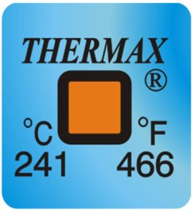 Фото THRMX1L241 термоиндикаторная наклейка Thermax Single (241 C)