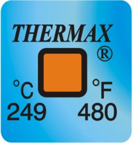 Фото THRMX1L249 термоиндикаторная наклейка Thermax Single (249 C)