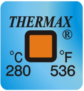 Фото THRMX1L280 термоиндикаторная наклейка Thermax Single (280 С)
