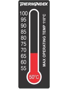 Фото HLCRST-NDX50100 Термоиндикатор-термометр многоразовый Thermindex (50, 55, 60, 65, 70, 75, 80, 85, 90, 95, 100 С) (уп/10)