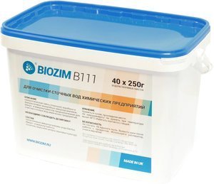 Фото BIOZIM B110 биопрепарат деградации комплексов органической химии (ведро/10кг)