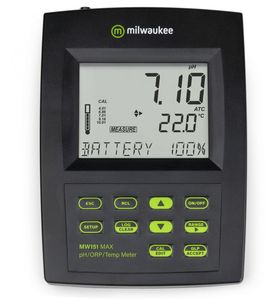 Фото Milwaukee MW151 MAX pH/ОВП/T настольный измеритель + связь с ПК