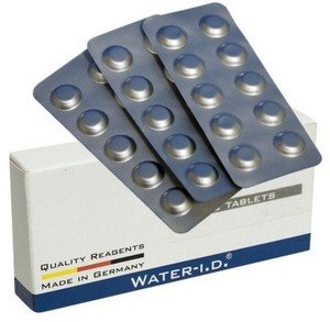 Фото Water-i.d. TbsRCD100 Таблетки для титровального набора на хлорид SVZ1600 (100 шт.)