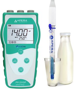 Фото Apera PH231DP Портативный pH-метр для жидких пищевых и молочных продуктов (0...+14 pH)