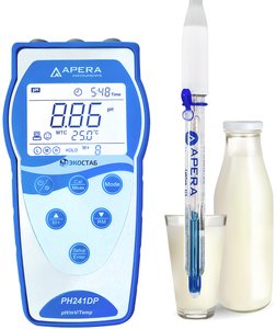Фото Apera PH241DP Портативный рН-метр для жидких пищевых и молочных продуктов (-2...+16 pH)