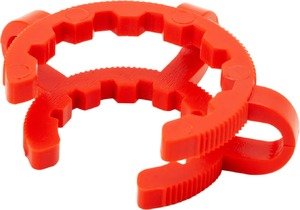 Фото DLAB 18900190 Зажим для колбы для испарения (красный)